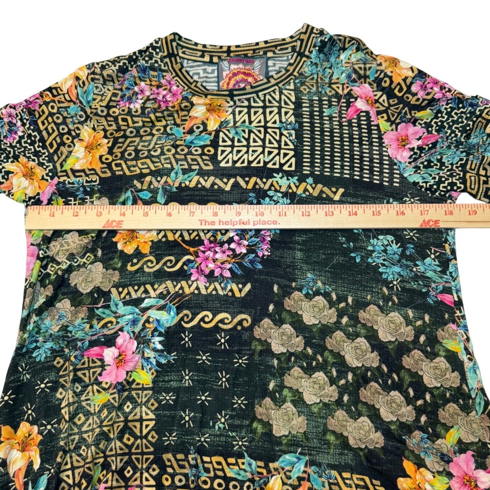 Johnny Was Weller Favorite Crewneck Floral Geometric Bamboo Viscose M
T15022-4 - Picture 5 of 6
